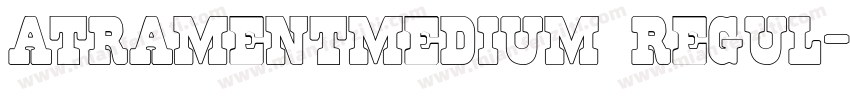 atramentmedium regul字体转换